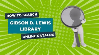 How To Search Library Catalog