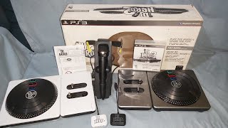 Unboxing DJ Hero 2 PS3 Party Bundle.