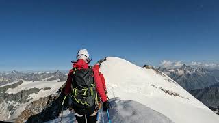 Alpinisme dans le massif du Mont Rose