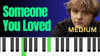 EASY! Someone You Loved - Lewis Capaldi | Piano Tutorial | BEGINNER