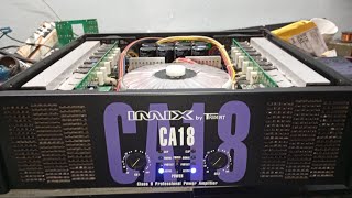 CA18 POWER AMPLIFIER UMIINIT ISANG CHANNEL PAANU AYUSIN(FIX BIAS NATIN)