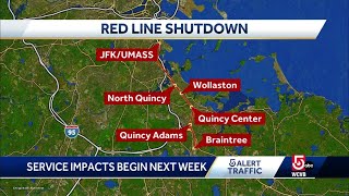 Red Line service impacts begin next week