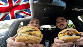 Brothers Try FIVE GUYS for the FIRST TIME!