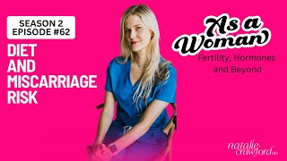 Diet and Miscarriage Risk, As A Woman Podcast with Natalie Crawford, MD
