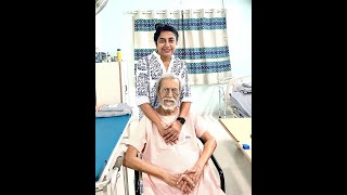 Suhasini visiting hospitalised father Charuhasan #shorts #suhasinimaniratnam #charuhasan