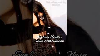 Sun Raha Hai Na Tu (Female Version)-Lyrics On Screen Aashiqui 2😢 by Let's make something with Afrin