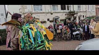 the revival of the wren festival.  Oswestry.  North shropshire