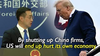 Beijing deplores US statements about economic ties with China and probe over China shipbuilding