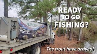 NC Wildlife: 2019 Winter Trout Stocking in Richmond County