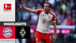 Bayern Turn The Game Around | FC Bayern - Borussia M'gladbach 3-1 | Highlights | MD 20 – Bundesliga