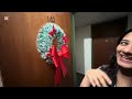 christmas decorations in our home at canada🇨🇦 vlog 111