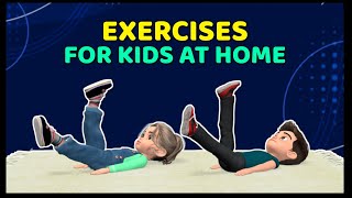 9 MINUTE EXERCISES FOR KIDS AT HOME