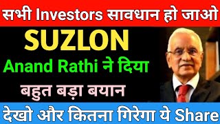 SUZLON ENERGY SHARE LATEST NEWS | SUZLON ENERGY SHARE