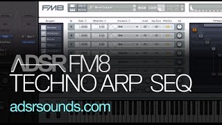 NI FM8 - Techno Arp Sequence - How To Tutorial