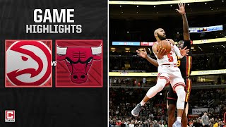 Chicago Bulls Team Highlights vs. Atlanta Hawks - Game Highlights | CHSN Chicago Bulls