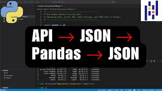 🔄 API → JSON → PANDAS → JSON in PYTHON (Full Workflow)