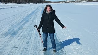 Ingraham Trail silent (MOS) time lapse from Yellowknife to Tibbit Lake \u0026 the Ice Road