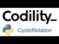 Codility - Cyclic Rotation - Solution