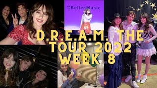 Belles Vlogs: D.R.E.A.M. The Tour 2022 Week 8! Hershey, Cleveland, Raleigh, Charlotte!