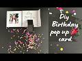 DIY Birthday Pop Up Card 🎉🤩 | Pop Up Card | Birthday Gift Idea #surprisegift