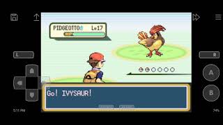 Pokemon Fire red grass only challenge