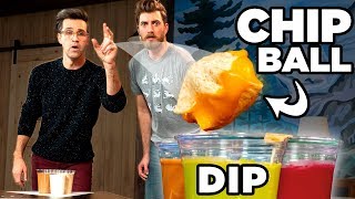Chip Dip Pong - FOOD SPORTS