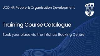 Training Course Catalogue