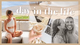 DAY IN THE LIFE | errands, book haul, & beach trip prep + recap!