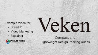 Veken Packing Cubes Video