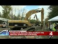 Water main repairs: Replacement pipe arrives, operation continues