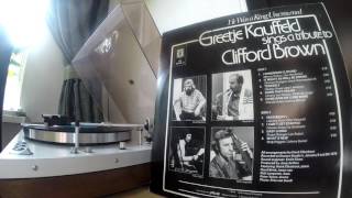 Dutch singer Greetje Kauffeld honors Clifford Brown -  He Was A King Uncrowned (OM 555 036-G)