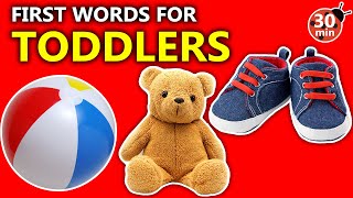 Toddler Learning Video Words, Songs and Signs! Baby's First Words Speech and Language Development
