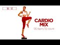 cardio mix 2024 130 bpm 32 count