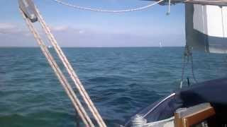 Trapper 500 sailing near IoW