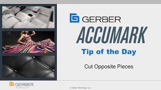 AccuMark Tip of the Day -  Cut Opposite Pieces