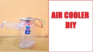 air cooler working model | school science exhibition project | best out of waste | howtofunda