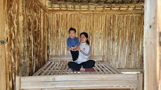 Single mother: Designing a wooden bed - The process of chiseling \u0026 assembling the wooden bed!