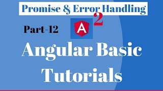 angular 2: Http Promise & Error Handling