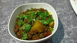 বাকলি লগা মচুৰ দাইলৰ এখন সোৱাদ লগা আঞ্জা/ Red Lentils Recipe.