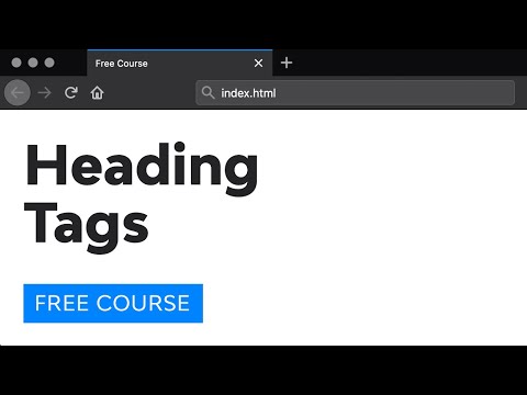 Day 5: Heading Tags (30 Days to Learn HTML & CSS) Day 5: Heading Tags (30 Days to Learn HTML & CSS)