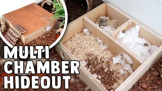 DIY Multi-Chamber House For Syrians & Dwarf Hamsters