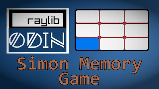 Odin + Raylib - Simon Memory Game Tutorial