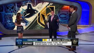 NHL Now:  Reaves` goal:  The guys break down Ryan Reaves` goal vs the Canucks  Oct 25,  2018