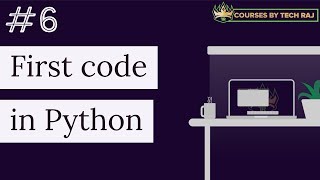 PFB #6 - Writing your first code in Python
