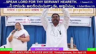 oneday childrens retreat venkatapuram secundraba hyd october 5th 2024