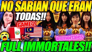 😲HISTORICA FINAL! PERU CHICAS CONTRA IMMORTALES😲 TEAM PERU vs MALAYSIA en Global Esports Games 2023😲