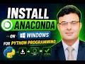 Install Anaconda for Python | Step-by-Step Beginner Guide (Fast & Easy Setup!)