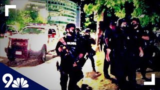 Video: Man protesting homeless clean-up claims he was sexually assaulted by police