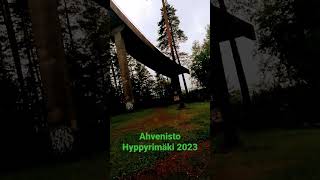 Ahvenisto purkutuomion  saanut  Hyppyrimäki 2023 elokuu 31.8 Ski Jump