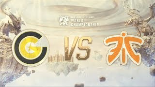 【2019全球總決賽】小組賽 第七天 CG vs FNC